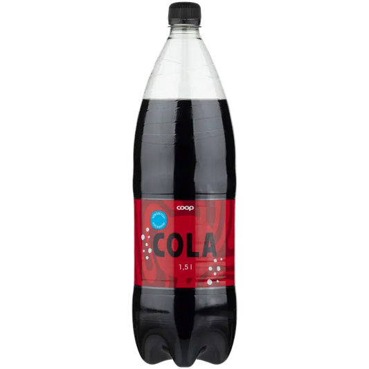 Coop Cola Sokeriton virvoitusjuoma 1,5 l kmp｜Coop 可乐无糖软饮料 1.5 升 kmp