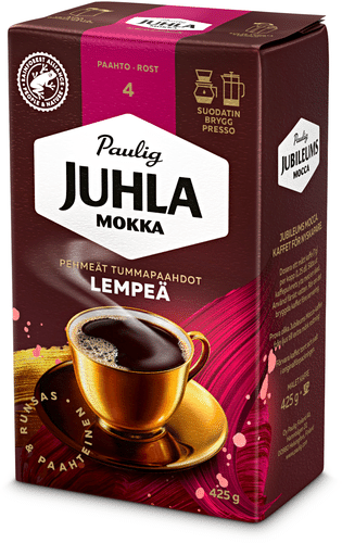 Juhla Mokka Paulig Juhla 摩卡 温和咖啡过滤研磨 425g