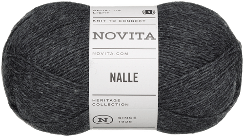 Novita Nalle线 100克 石墨灰 044