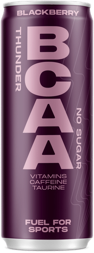 Thunder Energy THUNDER BCAA 黑莓味 0,33 l｜THUNDER BCAA Blackberry 0,33 l