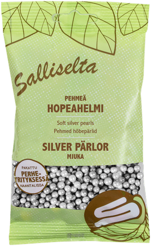 Salliselta Pehmeät hopeahelmet 80g｜Salliselta 软银珠 80g