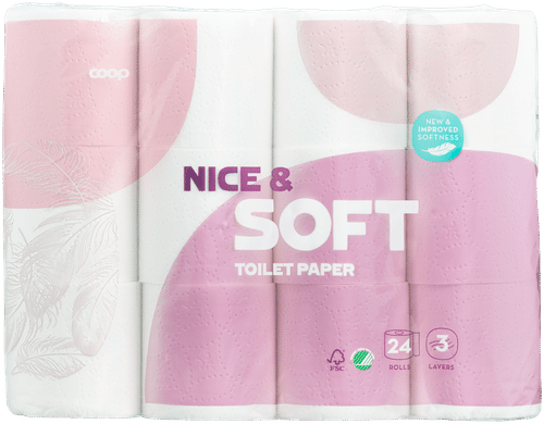 Coop 卫生纸 Nice & Soft 24卷