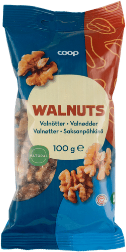 Coop 核桃 100 g｜Coop saksanpähkinät 100 g