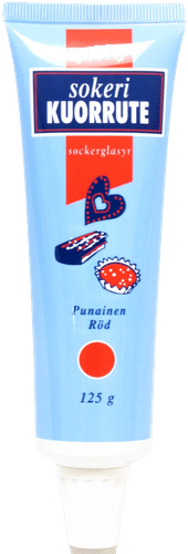 Golden Star Sokerikuorrute punainen 125g｜Golden Star 红色糖霜 125g