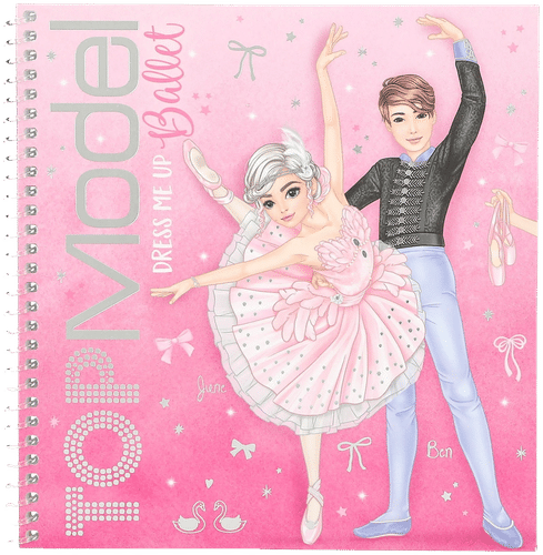TOPModel Dress Me Up贴纸书 芭蕾