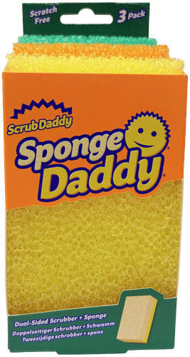Scrub Daddy 海绵爸爸 3 kpl