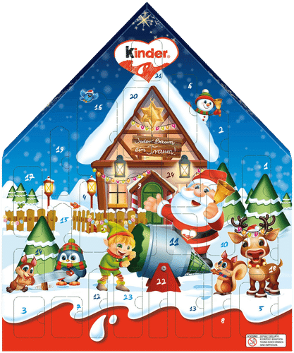 Kinder Maxi Mix joulukalenteri 351g