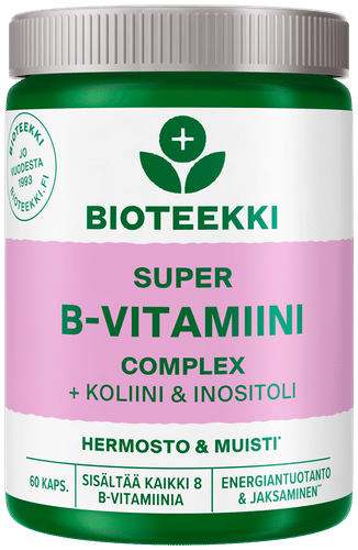 Bioteekki 超级B族维生素膳食补充剂 60粒