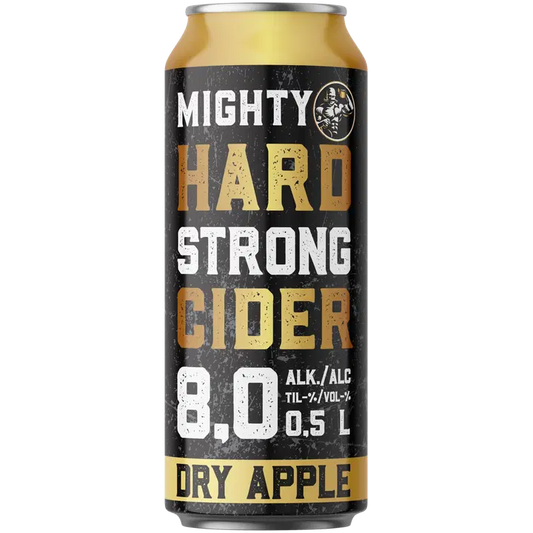 Mighty Hard Strong Cider 8% 50cl tlk｜Mighty 烈性苹果饮品 8% 50cl tlk