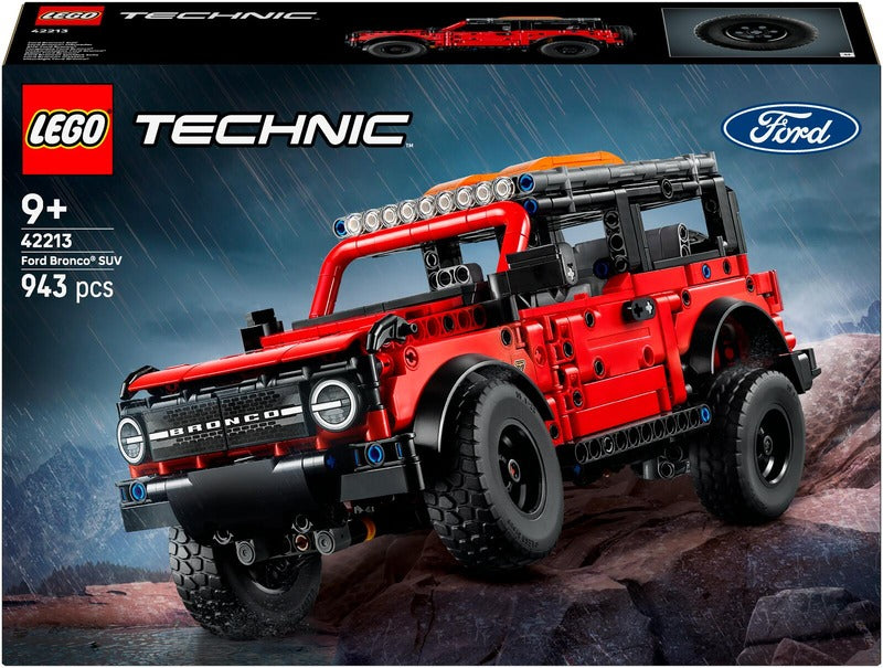 LEGO 机械组 42213 福特Bronco® 越野车｜LEGO Technic 42213 Ford Bronco® maasturi