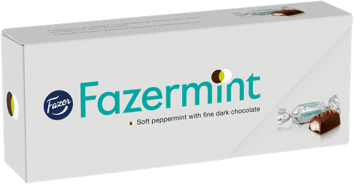 Fazer 菲泽薄荷巧克力夹心糖 250g｜Fazer Fazermint minttusuklaakonvehti 250g