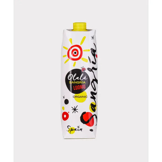 Olala Sangria Espanjalainen Luomu Sangria 8,0 til-%1L Tetra｜Olala Sangria 西班牙有机桑格利亚汽饮料 8.0 vol-%1L Tetra
