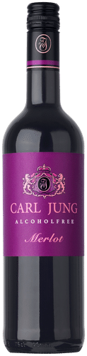 Carl Jung 梅洛，0度，0.75升，玻璃瓶｜Carl Jung Merlot, 0 til-%, 0,75L, lasipullo