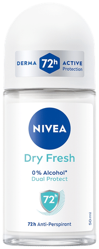 NIVEA 50ml 清新干爽止汗走珠