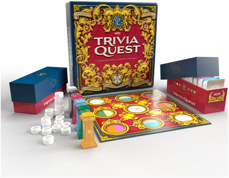 Tactic 桌游 Trivia Quest｜Tactic lautapeli Trivia Quest