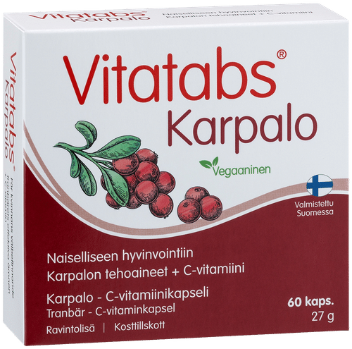 Vitatabs 蔓越莓维生素C胶囊 60粒