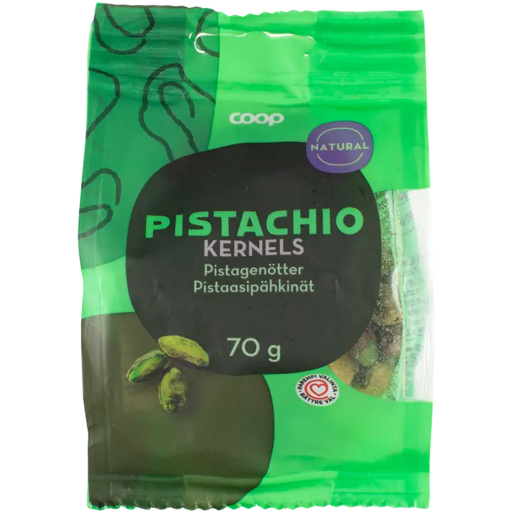 Coop pistaasipähkinät 70 g-Coop 开心果 70 g