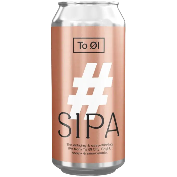 To Øl To Öl #SIPA 4.7% 0.44l 饮品罐｜To Öl #SIPA 4,7% 0,44l oluttölkki