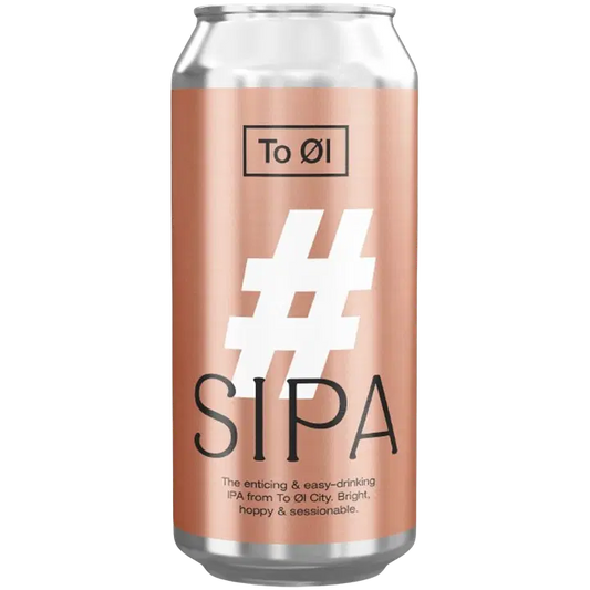 To Öl #SIPA 4,7% 0,44l oluttölkki｜To Øl To Öl #SIPA 4.7% 0.44l 饮品罐