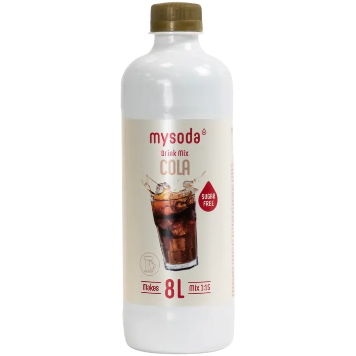 Mysoda Cola Sugar Free virvoitusjuomatiiviste 500ml｜MySoda 可乐无糖浓缩软饮料 500ml
