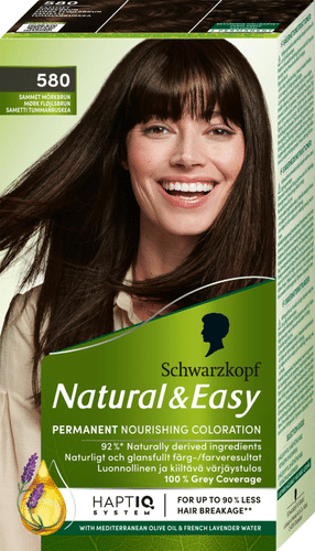Schwarzkopf Natural & Easy 580 丝绒深棕色