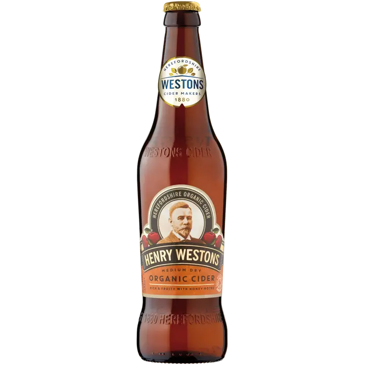 Henry Westons Organic Cider 6,0% 50cl plo｜Henry Westons 有机苹果饮品 6.0% 50cl plo