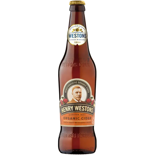 Henry Westons Organic Cider 6,0% 50cl plo｜Henry Westons 有机苹果饮品 6.0% 50cl plo