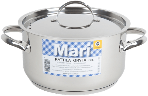 OPA Mari Steel 汤锅 不锈钢 2,0l