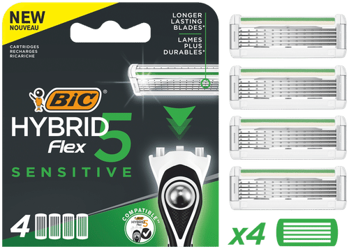 BIC Hybrid 5 Sensitive varaterät