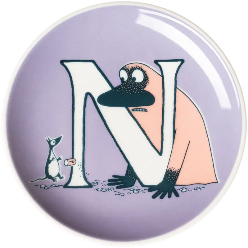 Moomin Arabia 姆明迷你盘10.5厘米 N｜Moomin Arabia Muumi mini lautanen 10,5cm N