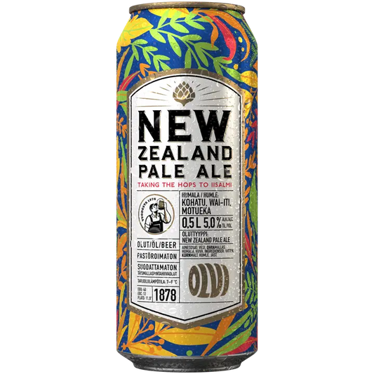 OLVI New Zealand Pale Ale 5,0 % 0,5 l tlk｜Olvi 新西兰淡色艾尔 5.0% 0.5 升 tlk