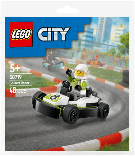 LEGO Recruitment Bags 乐高®迷你拼搭 30719 竞速微型车