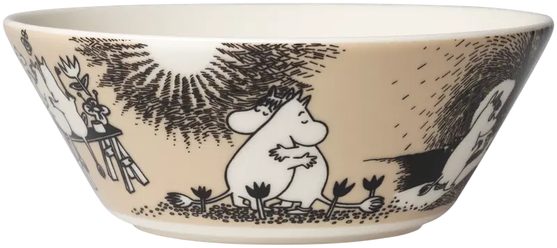Moomin Arabia Rakkaus碗 15 cm｜Moomin Arabia kulho Rakkaus 15 cm