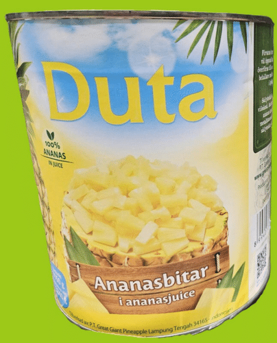 Duta 糖水浸菠萝块 3,05/1,84kg