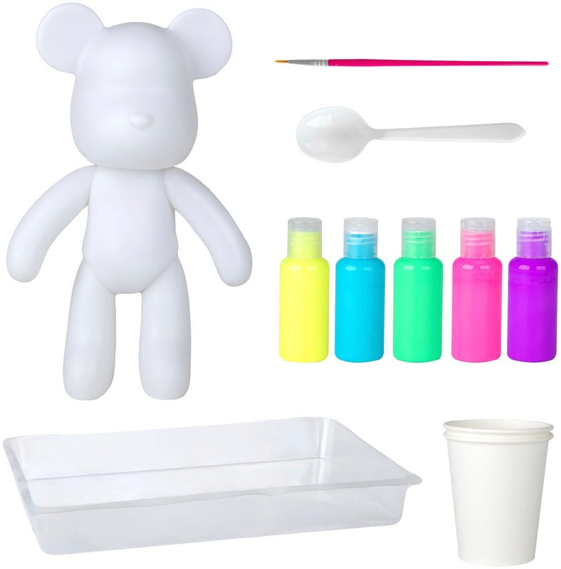 Ei merkkiä Marbleous 大理石熊倒水套装｜Marbleous Marble Bear Pouring Kit