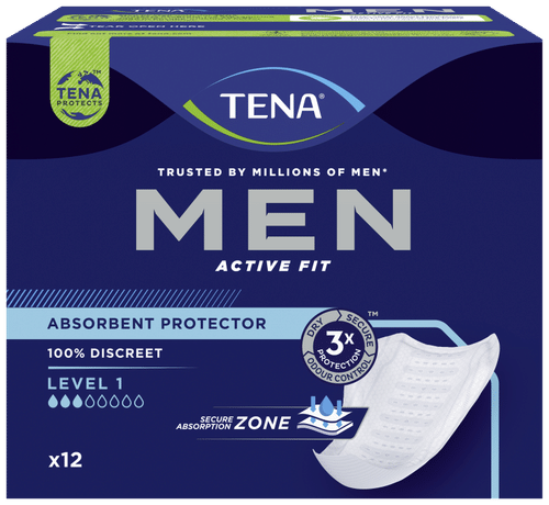 TENA Men 失禁护垫 1级 12kpl