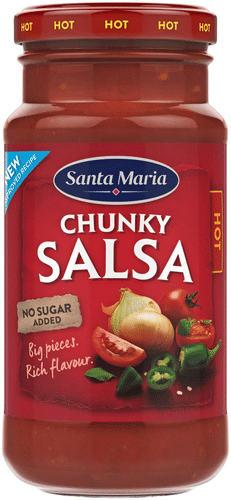 Santa Maria 230克辣味厚块莎莎酱｜Santa Maria 230G Chunky Salsa Hot