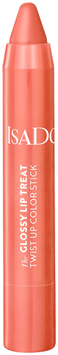 Isadora The Glossy Lip Treat Twist Up Color Stick huulipunakynä 10 Coral Sunset 3,3 g