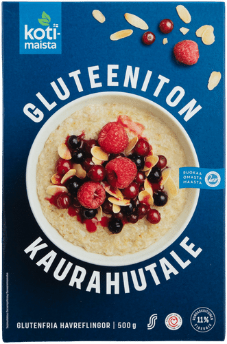 Kotimaista gluteeniton kaurahiutale 500 g｜Kotimaista 无麸质燕麦片 500 g