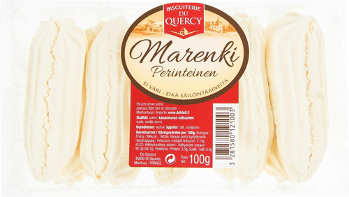 Biscuiterie du Quercy les seules 100 g vanhanajan marenki｜Biscuiterie du Quercy Les Seules 100克 老式蛋白酥