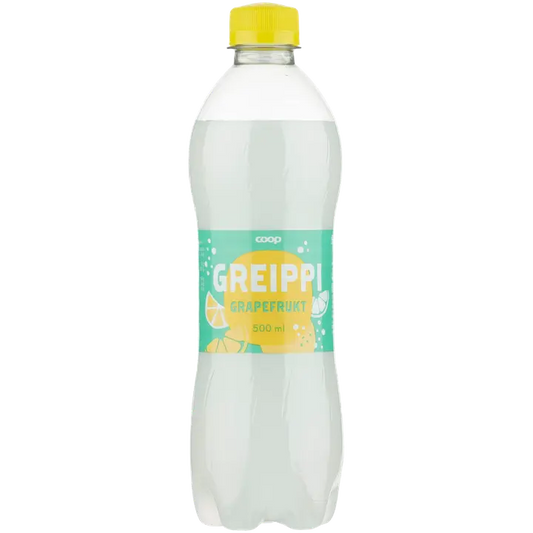 Coop greippi virvoitusjuoma 0,5l｜Coop 柚子软饮料 0,5l