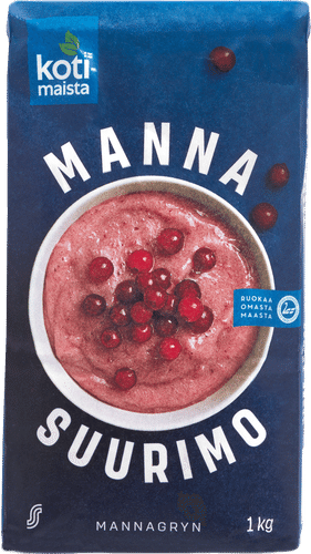 Kotimaista mannasuurimo 1 kg｜Kotimaista 粗粒小麦粉 1 kg