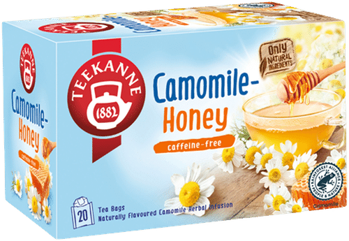 Teekanne kamomilla-hunaja yrttihauduke, teepussi 20x1,5g｜Teekanne 洋甘菊蜂蜜草药汤剂，茶包 20x1,5g