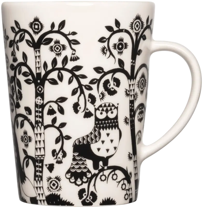 Iittala Taika马克杯0.3L黑色｜Iittala Taika muki 0,3L musta