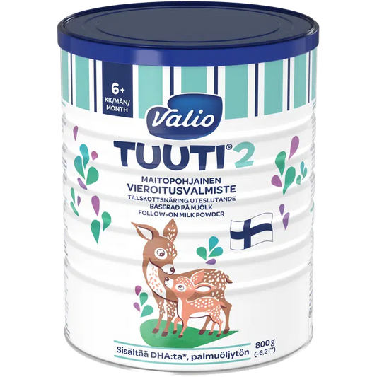 Tuuti Valio Tuuti® 2 乳基断奶配方粉 800 g｜Valio Tuuti® 2 maitopohjainen vieroitusvalmistejauhe 800 g