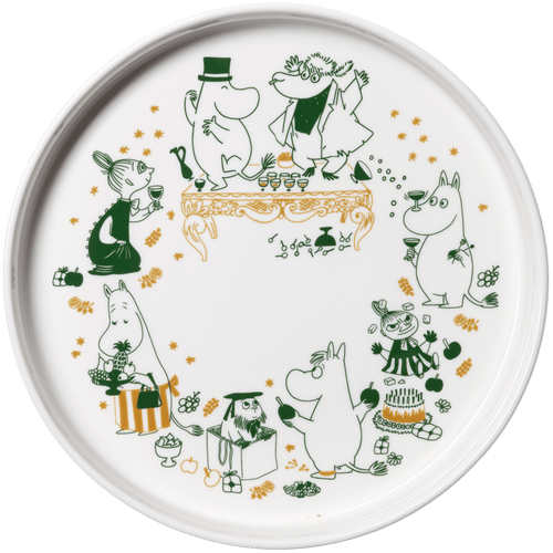 Moomin Arabia Muumi piirakkavuoka 28cm Lahjana Rakkaus