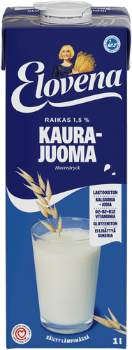 Elovena 1l kaurajuoma 1,5%