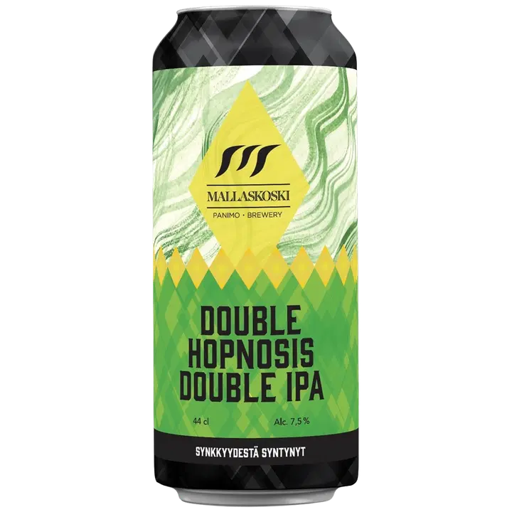Mallaskoski Double Hopnosis Double IPA 7,5% 44cl｜Mallaskoski 双饮料花 双IPA 7.5% 44cl