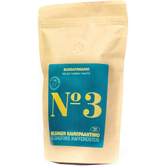 Helsingin Kahvipaahtimo Blend N°3 250 g jauhettu｜Helsingin Kahvipaahtimo 混合 N°3 250 克 磨碎