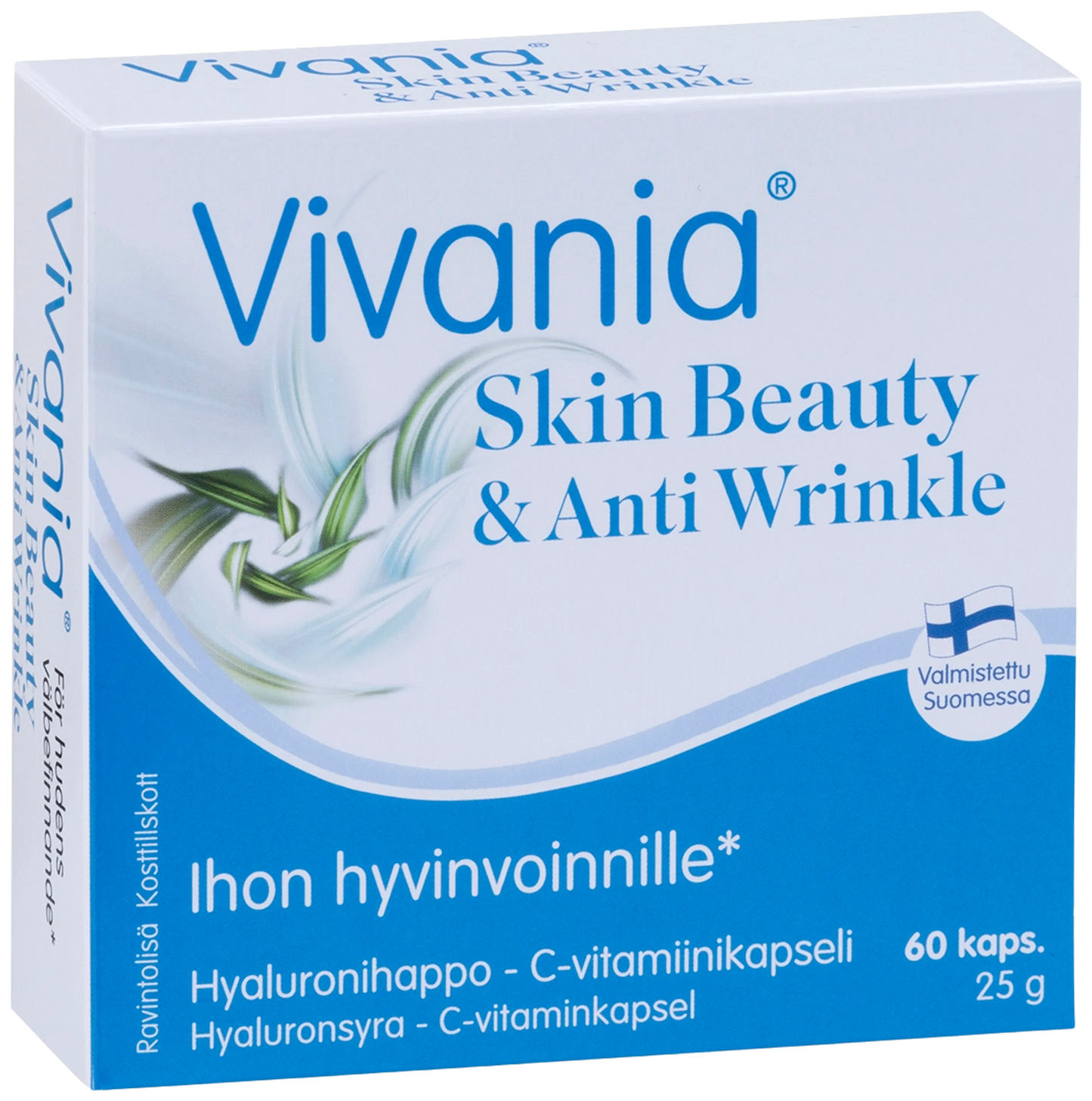 Hankintatukku VivaniaSkin玻尿酸+维生素C胶囊 60粒